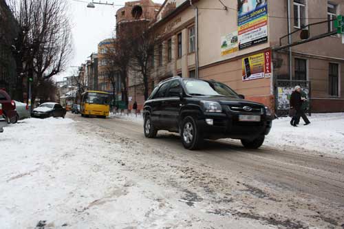 Ожеледиця: міський травмпункт переповнений 